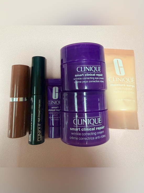 Clinique Other - Clinique Smart Clinical Repair Wrinkle Correcting Cream & Eye Cream - travel new